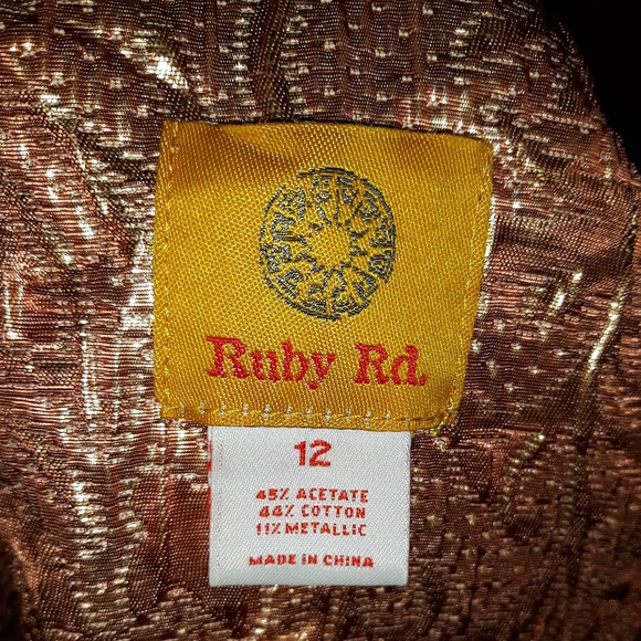 Ruby Rd shiny pink jacket - Picture 5 of 5